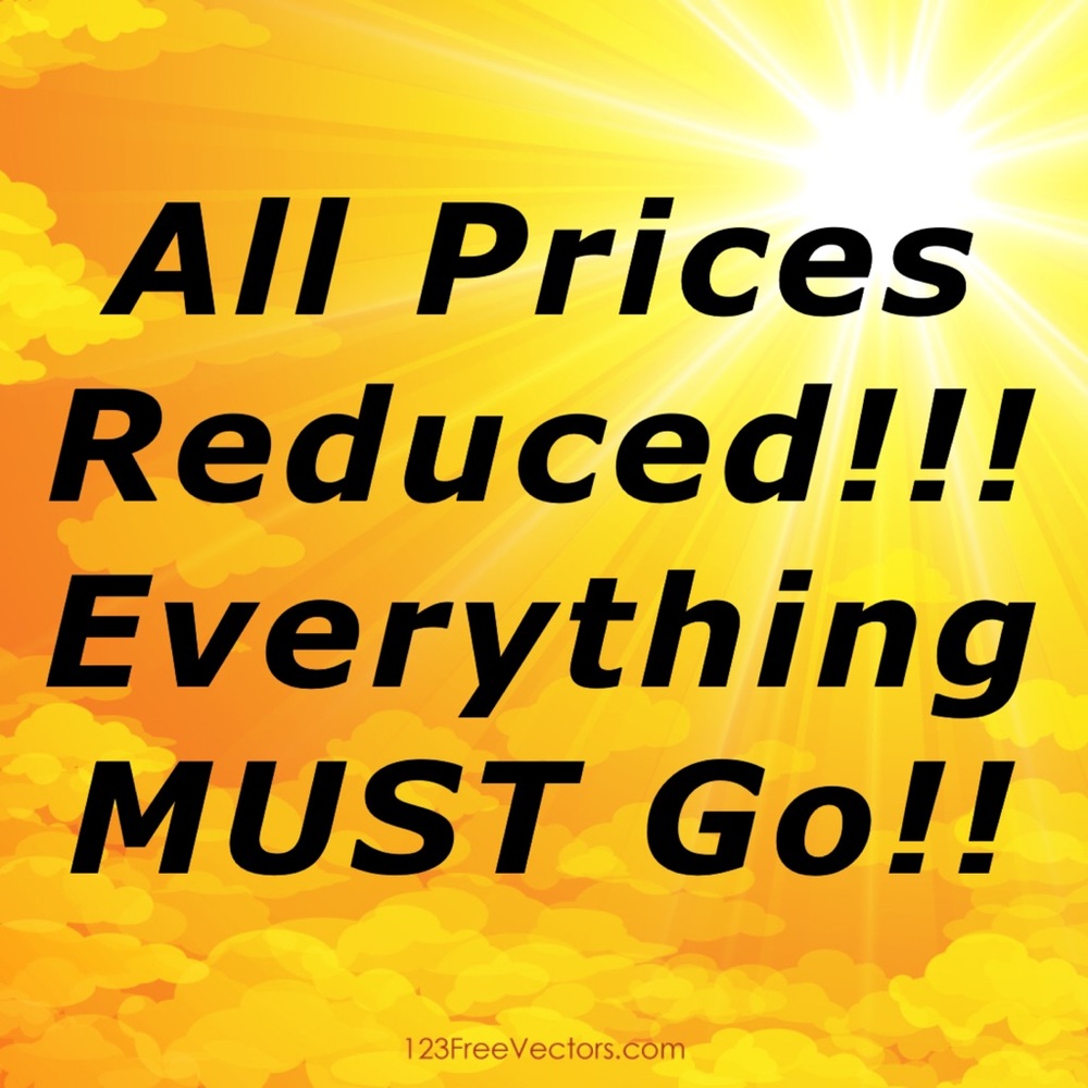 ⬇️ PRICES LOWERED ⬇️